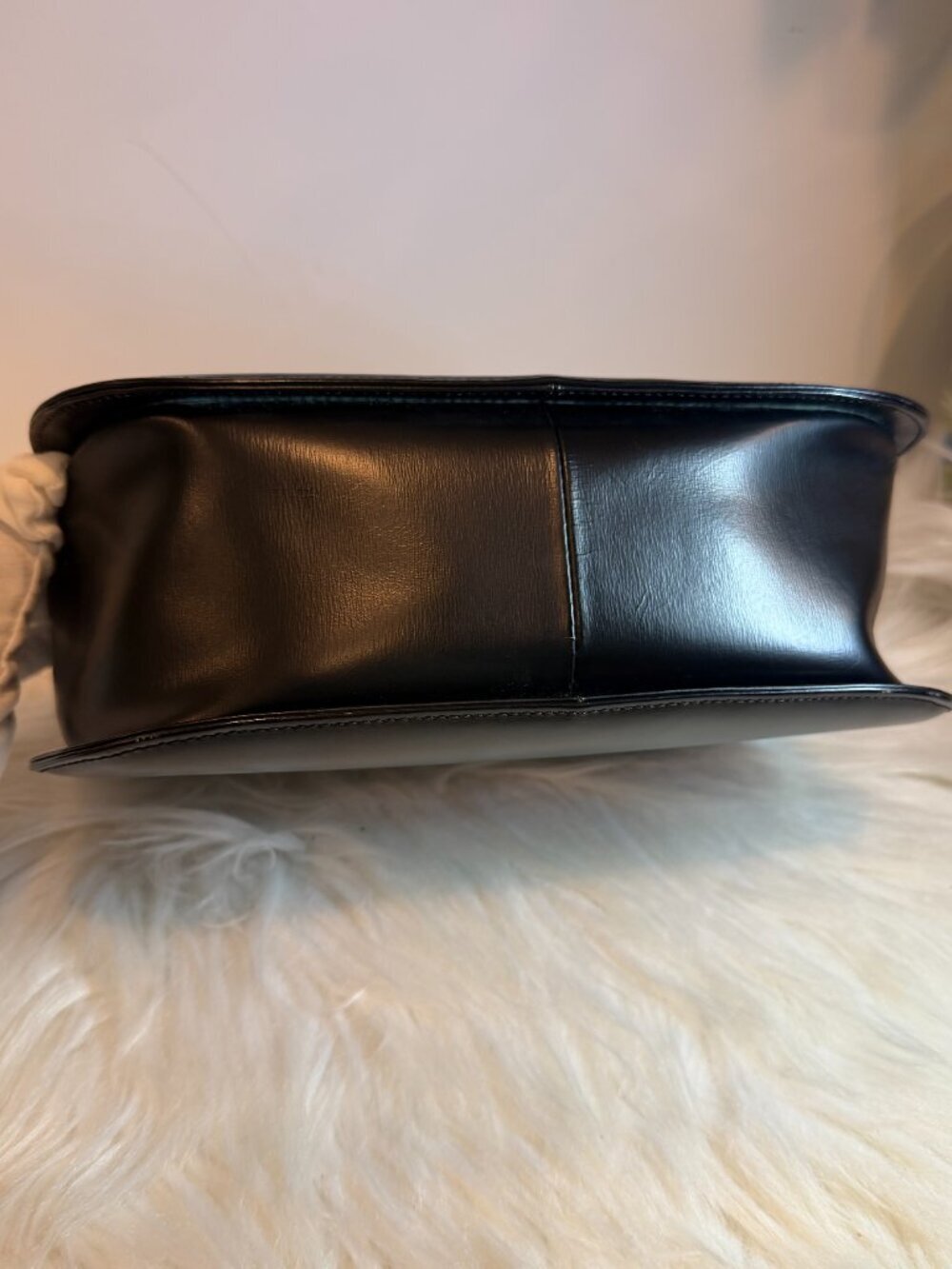 Vintage Givenchy Black Box Leather Top Handle - Picture 11 of 13